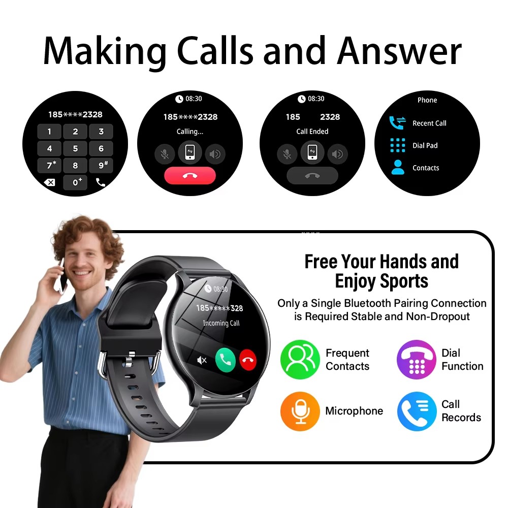 2025 New Smart Watch Heart Rat - Phase Esports & Gaming Festival ulasan dan harga