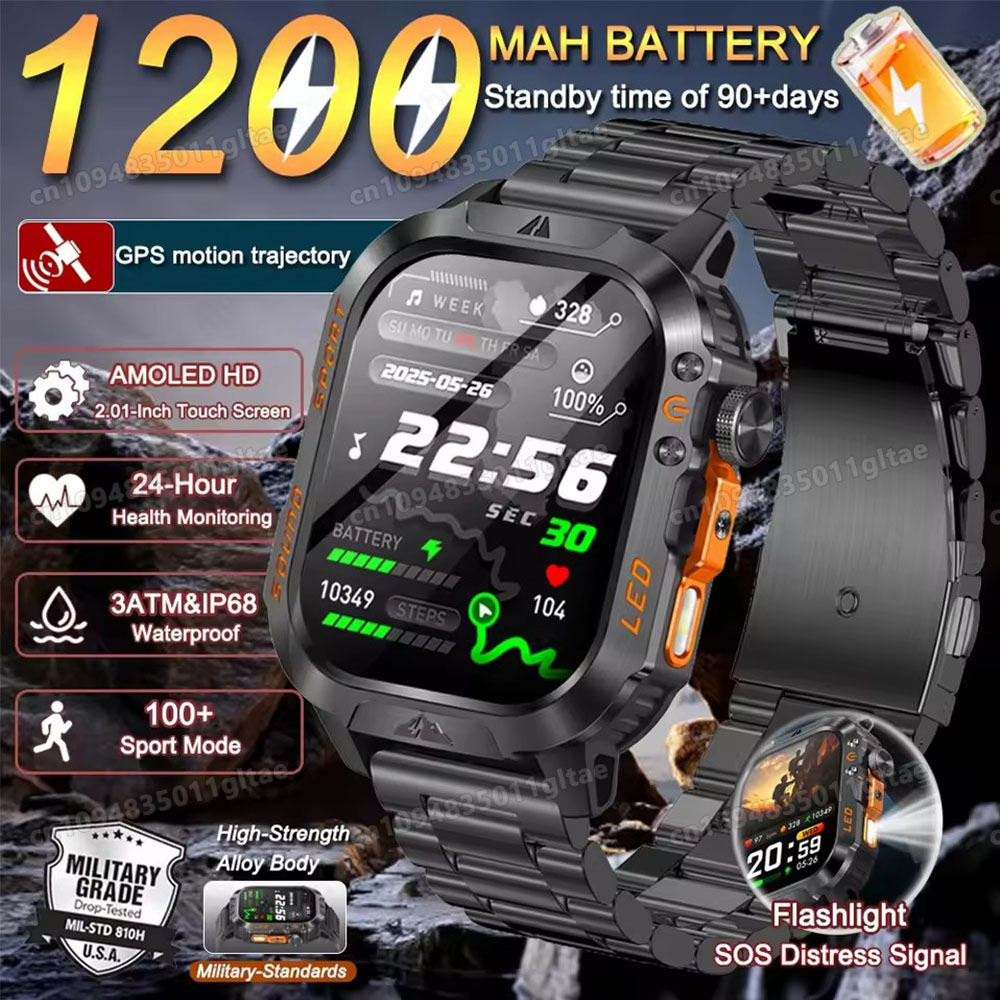 2026 New Military Smart Watch  - Phase Esports & Gaming Festival ulasan dan harga