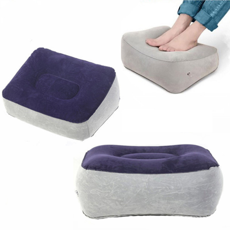 Inflatable Footrest Pillow PVC - Footrest Under Desk ulasan dan harga