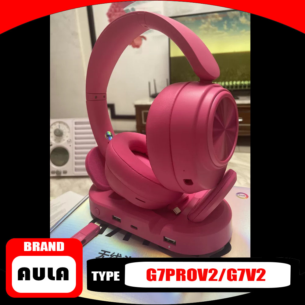 AULA G7 Pro V2 Over-Ear Headph - Video Gaming & Esports Usd Acc ulasan dan harga