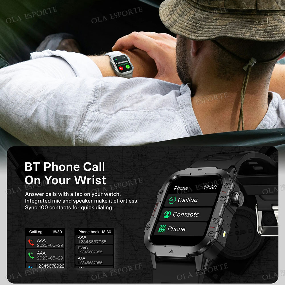 New Military Smart Watch Men I - Phase Esports & Gaming Festival ulasan dan harga