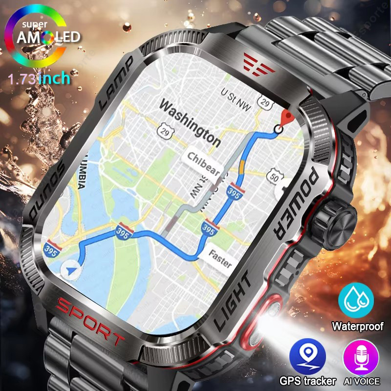 New Military GPS Smart Watch M - Phase Esports & Gaming Festival ulasan dan harga
